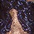 Missord Colorblock Backless Bodycon Sequin Formal Dress