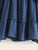Swiss Dot Surplice Front Ruffle Hem Chiffon Dress