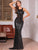 DKRX Backless Bodycon Sequin Dress