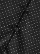 Polka Dot Ruffle Neck Half Button Dress