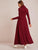 Funnel Neck Pocket Detail Maxi Dress