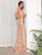 Missord Halter Neck Floor Length Sequin Prom Dress