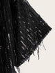 Sequin Fringe Keyhole Back Tunic Dress