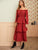 Solid Frill Trim Layered Hem Bardot Dress