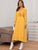 Solid Ruffle Trim V-Neck Chiffon Dress