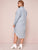Plus Ripped Raw Hem Denim Shirt Dress Without Belt