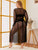 Plus Heart Print Sheer Mesh Dress