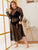 Plus Heart Print Sheer Mesh Dress
