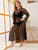 Plus Heart Print Sheer Mesh Dress