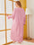 Plus Contrast Lace Night Dress
