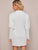 Button Front Leg-of-mutton Sleeve Dress
