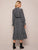 Ditsy Floral Print Ruffle Hem Shirt Dress