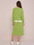 Slogan Graphic Combo Sweatshirt & Side Split Skirt