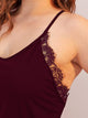 Plus Lace Trim Cami Night Dress