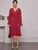 Polka Dot Belted Wrap Dress