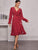 Polka Dot Belted Wrap Dress