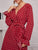 Polka Dot Belted Wrap Dress