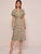 Solid Double Breasted Lapel Collar Shirt Dress