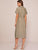 Solid Double Breasted Lapel Collar Shirt Dress