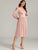 Premium High Waist Bishop Sleeve Satin Dress