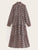 Allover Print Longline Shirt Dress