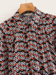 Allover Print Longline Shirt Dress