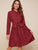Button Front Gingham Belted Shirt Dress
