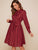 Button Front Gingham Belted Shirt Dress