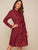 Button Front Gingham Belted Shirt Dress