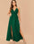 Crisscross Backless Wrap Hem Maxi Dress