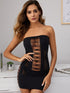 Criss Cross Bandeau Dress