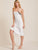 Contrast Lace Lettuce Trim Satin Cami Night Dress