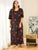 Plus Polka Dot & Floral Print Night Dress