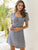 Ditsy Floral Print Sweetheart Neck Dress