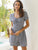 Ditsy Floral Print Sweetheart Neck Dress