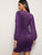 Deep Plunge Glitter Bodycon Dress