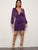 Deep Plunge Glitter Bodycon Dress