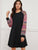 Tribal Print Raglan Sleeve Tee Dress