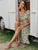 Simplee Ruffle Hem Belted Wrap Floral Dress