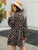 Floral Print Button Front Shirt Dress