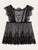 Plus Floral Lace Sheer Dress