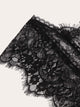 Plus Floral Lace Sheer Dress
