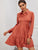Button Through Ruffle Hem Shirt Dress