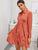 Button Through Ruffle Hem Shirt Dress