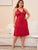 Plus Contrast Lace Dress