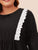 Plus Contrast Lace Ruffle Hem Night Dress