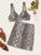 Snakeskin Crop Cami Top & Skirt Set