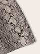 Snakeskin Crop Cami Top & Skirt Set
