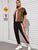 Leopard Panel Colo-Block Tee & Sweatpants