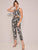 Plaid & Floral Print Cami Top & Belted Pants